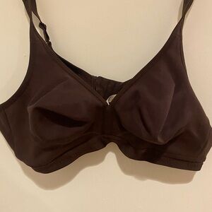 Cacique Women's Unlined Brown Bra